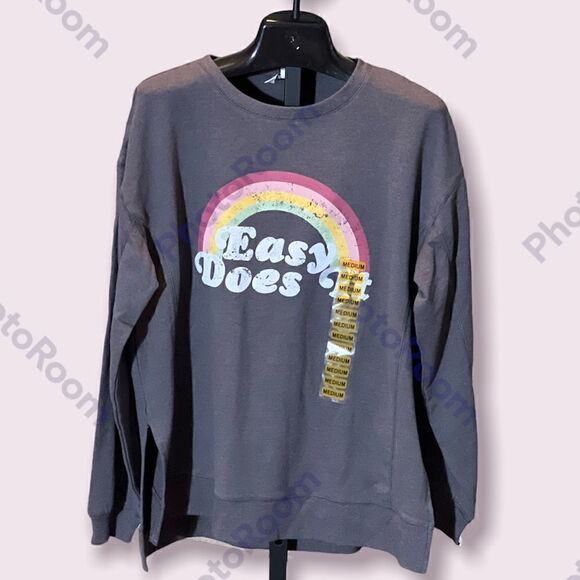 Wildfox Statement Sweatshirt Easy Does It - Picture 1 of 3